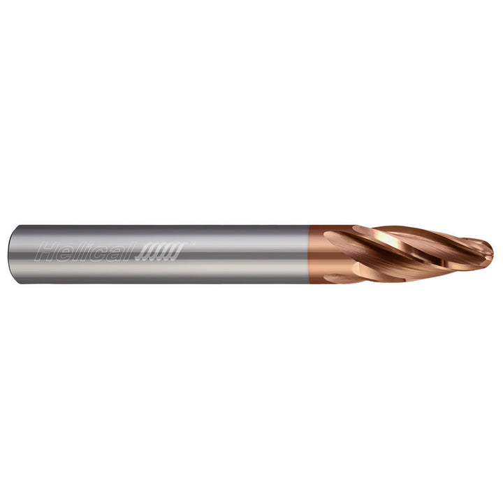 4-Flute Solid Carbide Oval Form End Mill - Helical Solutions 87979