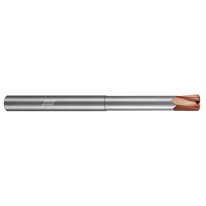1/4" 5-Flute Solid Carbide High-Feed End Mill, Tplus - Helical Solutions 82669