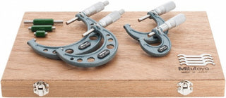 4.0000" 4-Piece Micrometer, 0.000100" accuracy - Mitutoyo 103-931