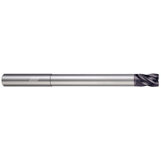 1/2" 4-Flute Solid Carbide Corner Radius End Mill, APLUS - Helical Solutions 88572