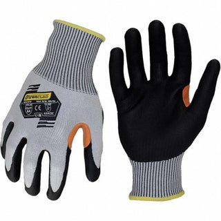 Small Gray Hardened Yarn Cut-Resistant; Abrasion Resistant Gloves - ironCLAD KKC4FN-02-S