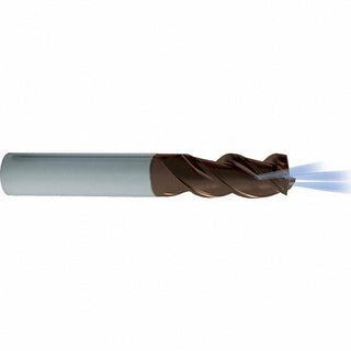 3/16" 3-Flute Solid Carbide Corner Radius & Corner Chamfer End Mill, TiAlSiN - Guhring 9068720047600