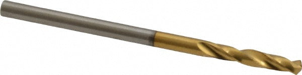 #45 Cobalt Stub Drill Bit, Coated, 130° point - Guhring 9006590020800