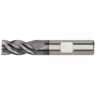 7/16" 4-Flute Solid Carbide Corner Radius End Mill, AlTiN - Kennametal 6676492