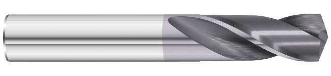 0.1285" 2-Flute FULCOAT 07 135° Drill - Fullerton 13241