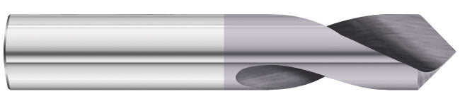 1/2" 2-Flute FULCOAT 07 90° Drill - Fullerton 15473