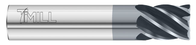 1/4" 6-Flute FULCOAT 13 Corner Radius End Mill - Fullerton 29100