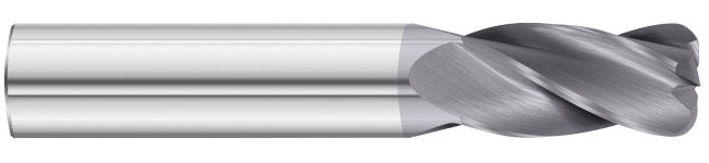 5/32" 4-Flute TiAlN Corner Radius End Mill - Fullerton 31715