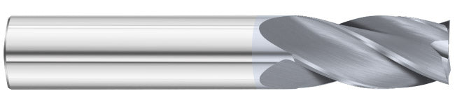 1/32" 4-Flute TiN Square End Mill - Fullerton 33100