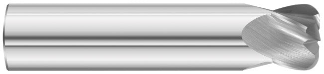 1/8" 4-Flute Corner Radius End Mill - Fullerton 31909