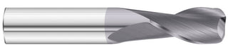 1/2" 2-Flute TiAlN Corner Radius End Mill - Fullerton 33887