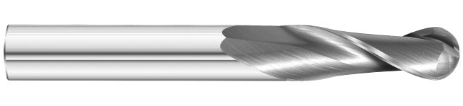 0.7874" 2-Flute Ball End Mill - Fullerton 92175