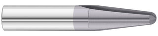 1/8" 2-Flute TiAlN Ball End Mill - Fullerton 38772