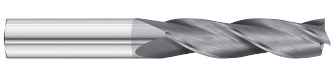 3/16" 3-Flute TiAlN Square End Mill - Fullerton 30181