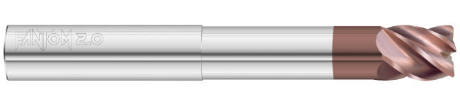 0.4724" 5-Flute FULCOAT 20 Corner Radius End Mill - Fullerton 37857