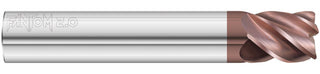 3/8" 5-Flute FULCOAT 20 Corner Radius End Mill - Fullerton 37579