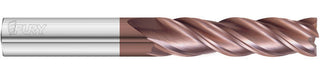 1/2" 4-Flute FULCOAT 20 Corner Radius End Mill - Fullerton 35238