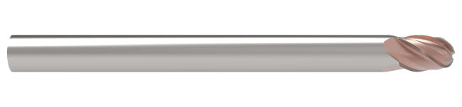 3/64" 4-Flute FULCOAT 20 Ball End Mill - Fullerton 35764