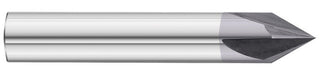 1/2" 4-Flute TiAlN Chamfer End Mill - Fullerton 36086