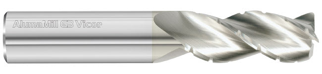 1/2" 3-Flute FULCOAT 05 Corner Radius End Mill - Fullerton 38664
