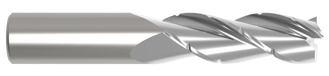 1/2" 3-Flute FULCOAT 05 Corner Radius End Mill - Fullerton 38681