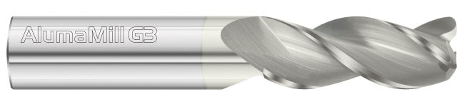 5/16" 3-Flute FULCOAT 05 Corner Radius End Mill - Fullerton 27310
