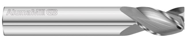 1" 3-Flute Square End Mill - Fullerton 27054