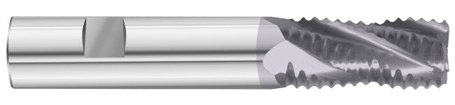 1/2" 4-Flute TiAlN Corner Radius End Mill - Fullerton 39604