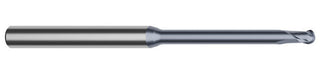 0.0118" 2-Flute VAROCON Ball End Mill - Fullerton 525.030.04