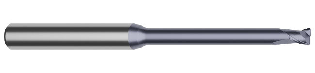 0.0236" 2-Flute AlTiN Corner Radius End Mill - Fullerton 553.060.11