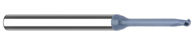 0.0118" 2-Flute AlTiN Ball End Mill - Fullerton 554.030.10
