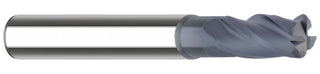 0.3937" 4-Flute Diamond Corner Radius End Mill - Fullerton 563.102.75