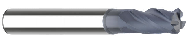 0.1575" 4-Flute Diamond Corner Radius End Mill - Fullerton 563.041.75