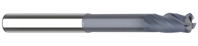 0.4724" 4-Flute Diamond Corner Radius End Mill - Fullerton 564.120.75