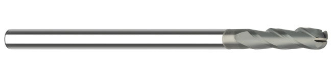 0.0787" 3-Flute Diamond Dura 4 Ball End Mill - Fullerton 568.022.75