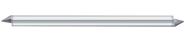1/8" 1-Flute TiAlN Corner Radius End Mill - Fullerton 12109